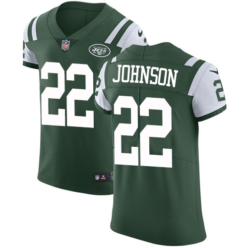 Nike Jets #22 Trumaine Johnson Green Team Color Men's Stitched NFL Vapor Untouchable Elite Jersey - Click Image to Close